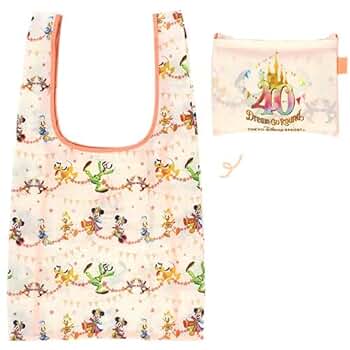 Disney - トートバッグ　ディズニー　40周年　ドリームゴーラウンド　バッグ　パスケース Amazon | ミッキー＆ミニー ショルダーバッグ（パスケース付き