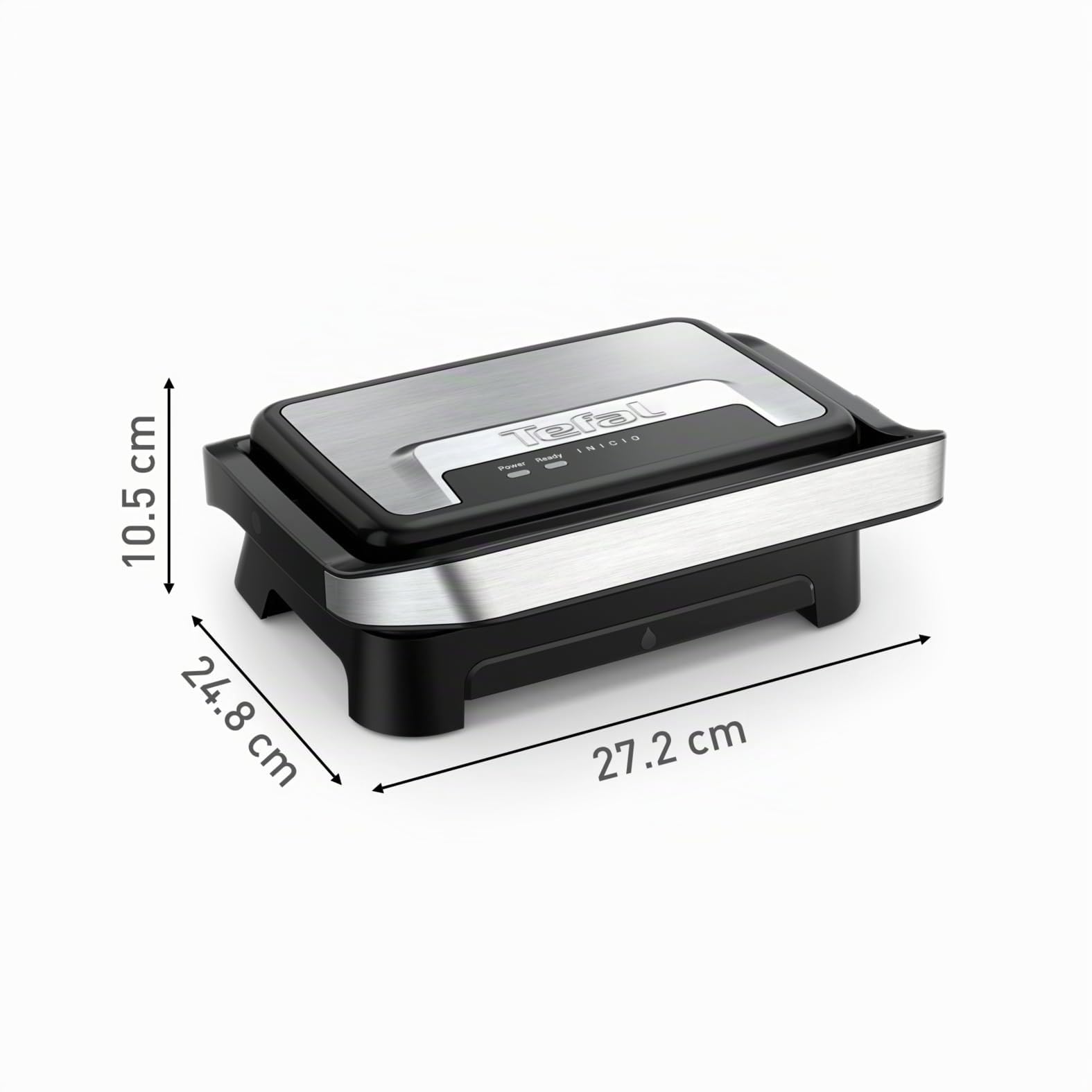 Piastra Grill Elettrica Tefal GC270D10 Nero 1000 W