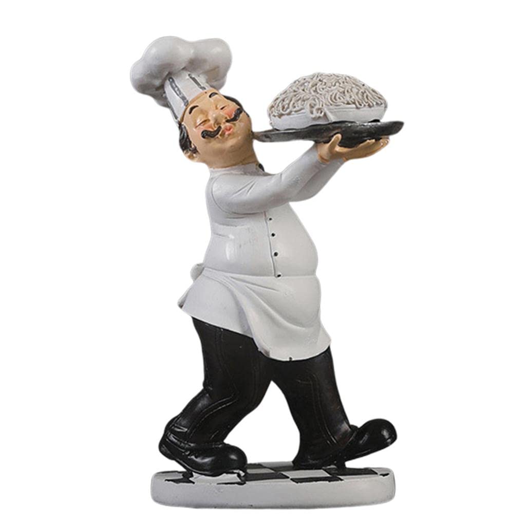 Statue, Figurine Décorative en Résine, Idéale pour Décorer Un Bureau, Une Cuisine, Un Restaurant Ou Un Café. Collection, Nouilles