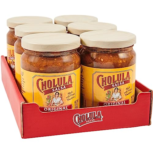 Cholula Original Salsa (Medium), 12 oz (Pack of 6)