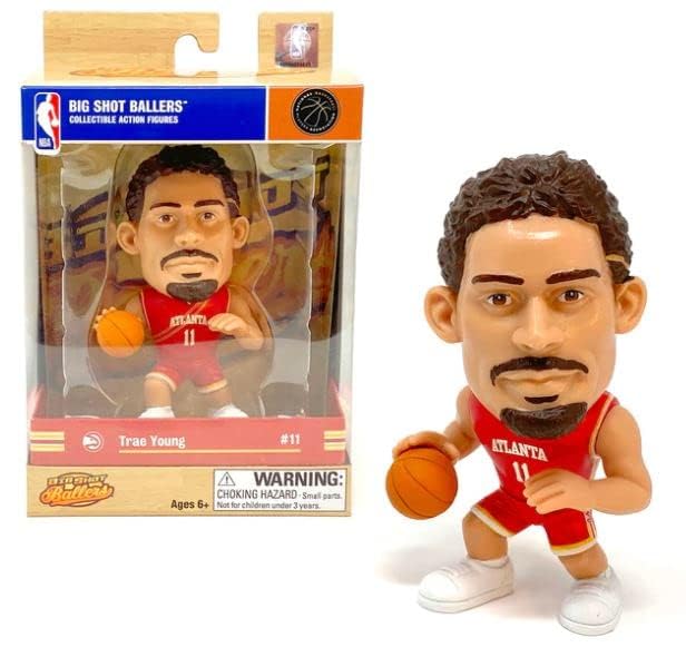 Party Animal The Trae Young (Atlanta Hawks) NBA Big Shot Ballers 5" Figure
