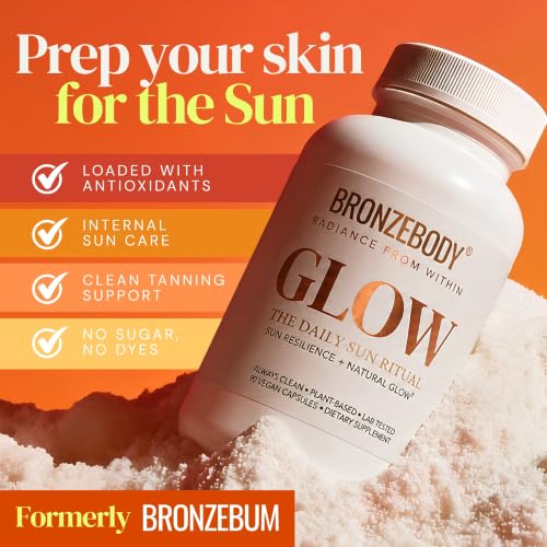 Bronzebody Glow Sun Prep Tanning Support
