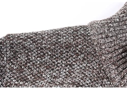 Men Warm Cardigan Fleece Zipper Sweaters Slim Fit Knitted Sweatercoat Thick Sweater Overcoat2