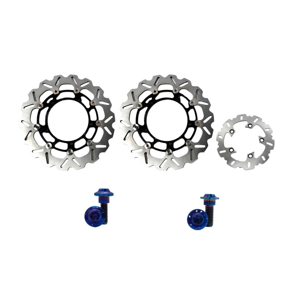 moto Rotori freno Dischi Freno Per YZFR6 2005-2015 | Anteriore Posteriore Per R6 2006-2014 Acciaio inossidabile