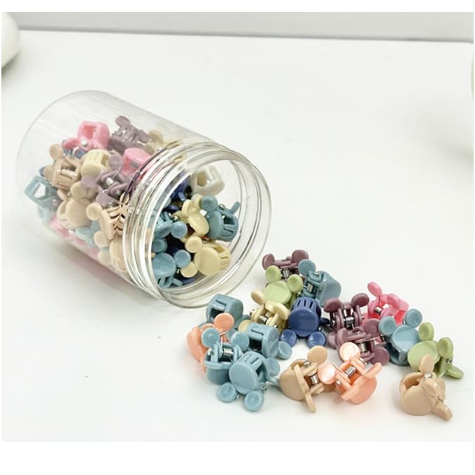 50 PCS Mini Claw Clips Small Hair Clips,Barrettes Hair Accessories Colorful Cute Hair Accessories for Women