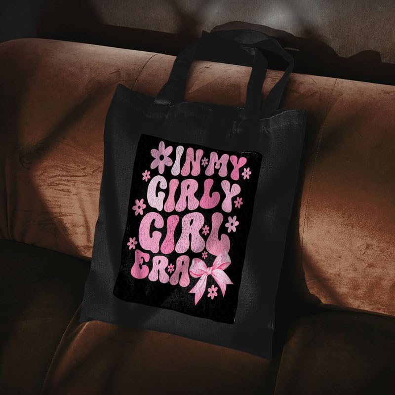 Image of Large Printed Tote Bag for Women | 15kg Canvas Carry Bag with Zipper | Fashionable Daily Use Bag