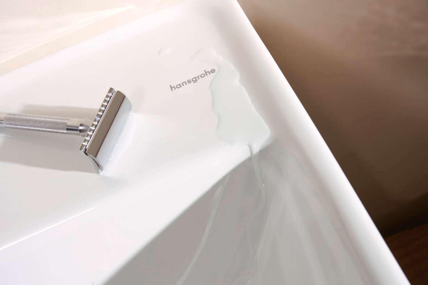 hansgrohe Waschtisch Xanuia Q 600x480mm, mit Hahnloch/Überlauf, weiß