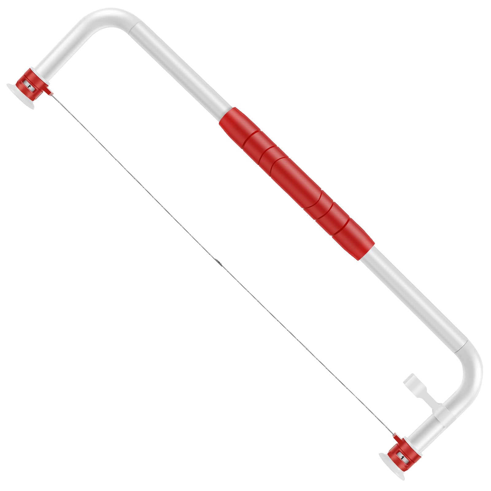 NIHUIFDPY Cake Leveller Cake Slicer Adjustable Cake Cutter Slicer with Stainless Steel Wires and Nonslip Handle Professional Foldable Cake Leveler Cutter for 6-16 Inches Cakes
