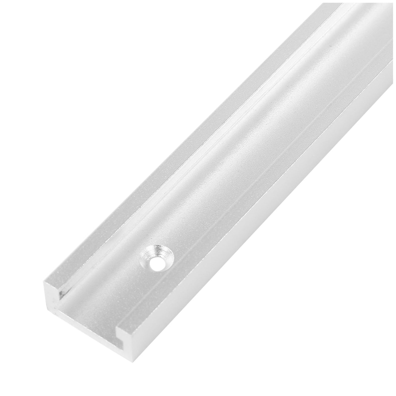 Fabater Przyrząd do Prowadnic Ukośnych z Rowkiem 30 Typu T do Obróbki Drewna, Uchwyt Prowadnicy z Rowkiem T ze Stopu Aluminium 1000/1200 Mm, Trwała Prowadnica śrubowa Kompatybilna z Szybko