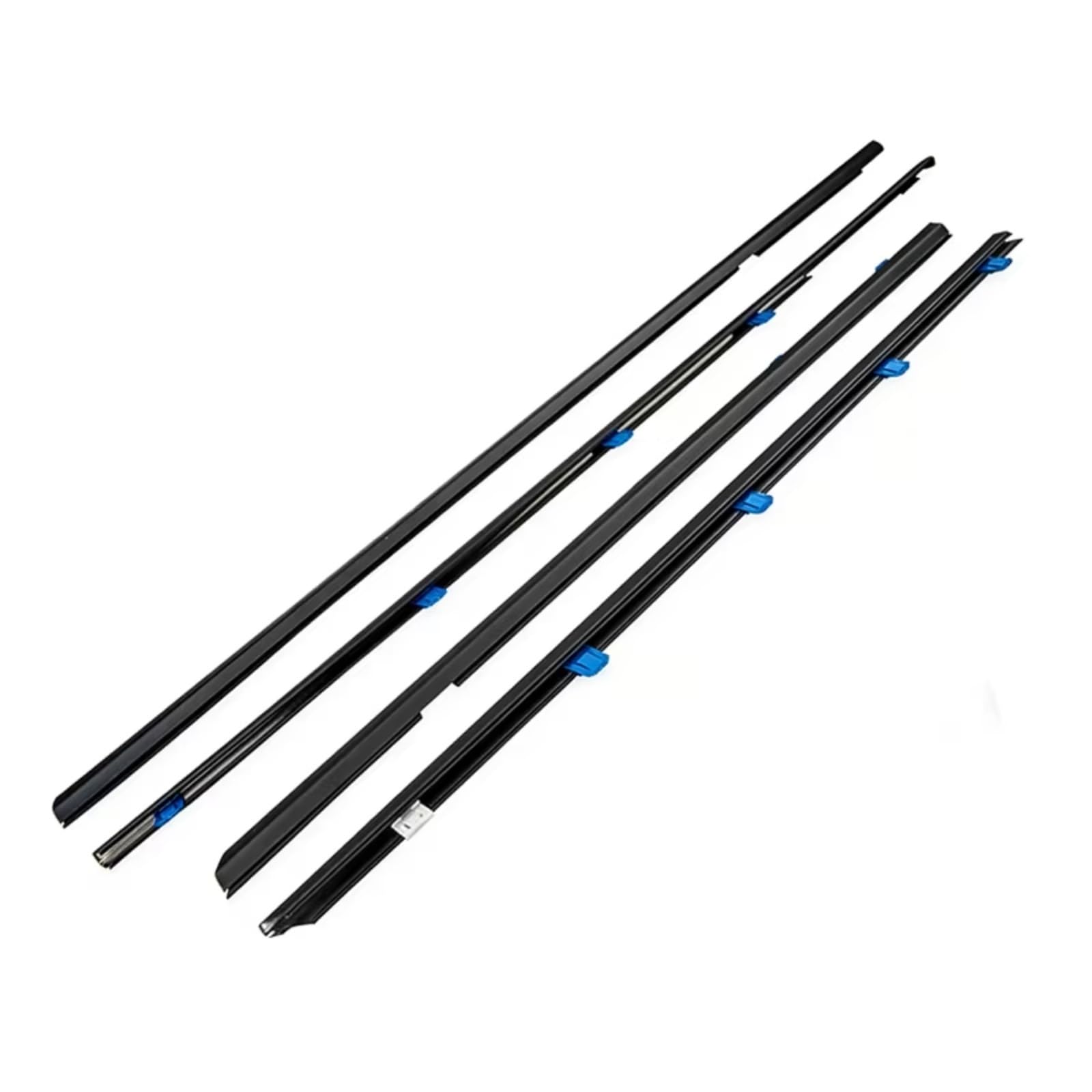 Finitura Guarnizione Per Finestrino Auto Per Civic 2012-2015 | Guarnizione in gomma Striscia sigillante per deflettore del parabrezza Striscia sigillante per portiera dell'auto