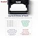Trodat 4926 Custom Self-Inking Personalized Return Address Stamp - Customizable Up to 8 Lines of Text -Refillable Customized Ink Rubber Stamper, Small Business Essentials, Shipping, Work - XX-Large