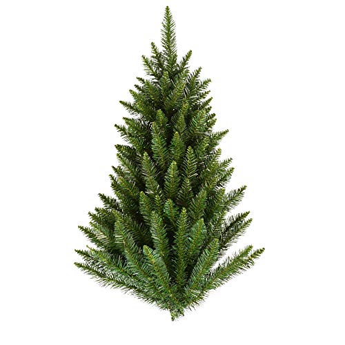 3 ft. PVC Christmas Tree - Green - Camdon Fir - 97 Tips - Unlit - Vickerman A861135-Wall Tree 3 ft. PVC Christmas Tree - Green - Camdon Fir - 97 Tips - Unlit - Vickerman A861135-Wall Tree