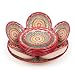 Imagen de Rishtan Lagan Plov Set Mehrob Rojo 13 Piezas