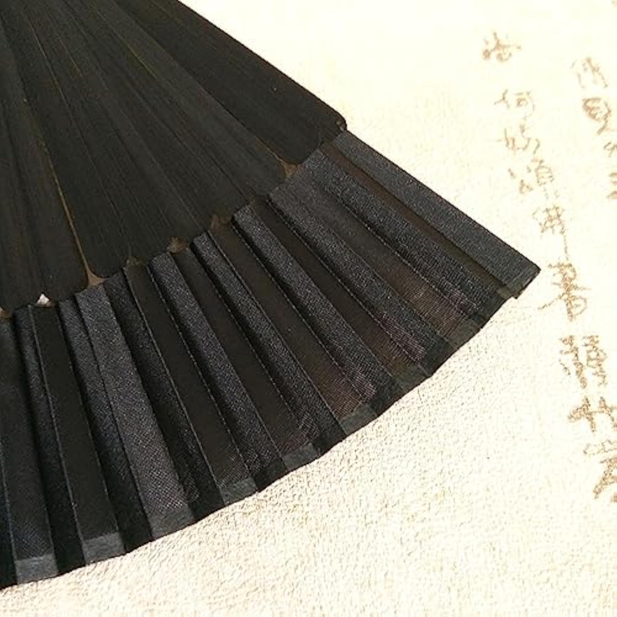 2Pack Handheld Folding Bamboo Silk Hand Fans