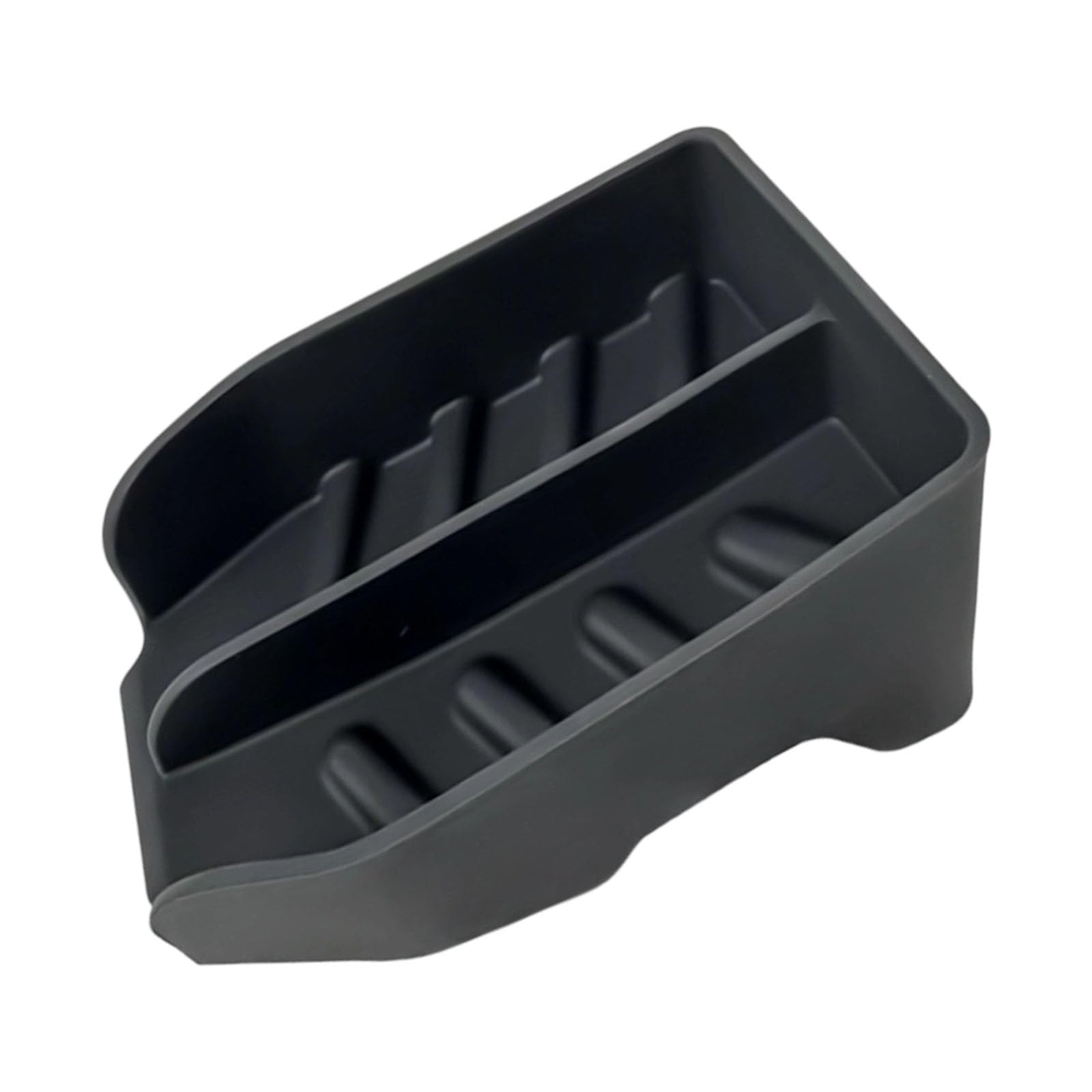 Fentency Efficient Silicone Soap Holder Scrubber Organizers with Drain Spout Bathroom Accessory Kitchen Sink Raised Soap Holder
