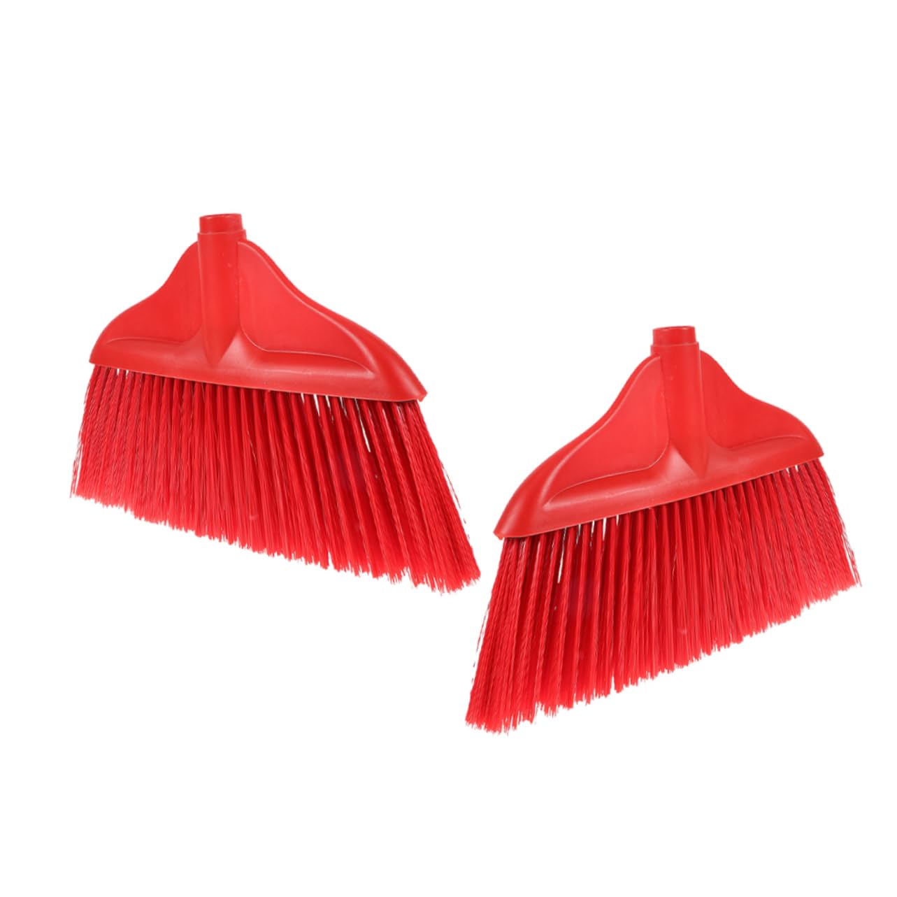 KOMBIUDA 2pcs Broom Head Replacement for Floor Cleaning Bristles Home Sweeper Head