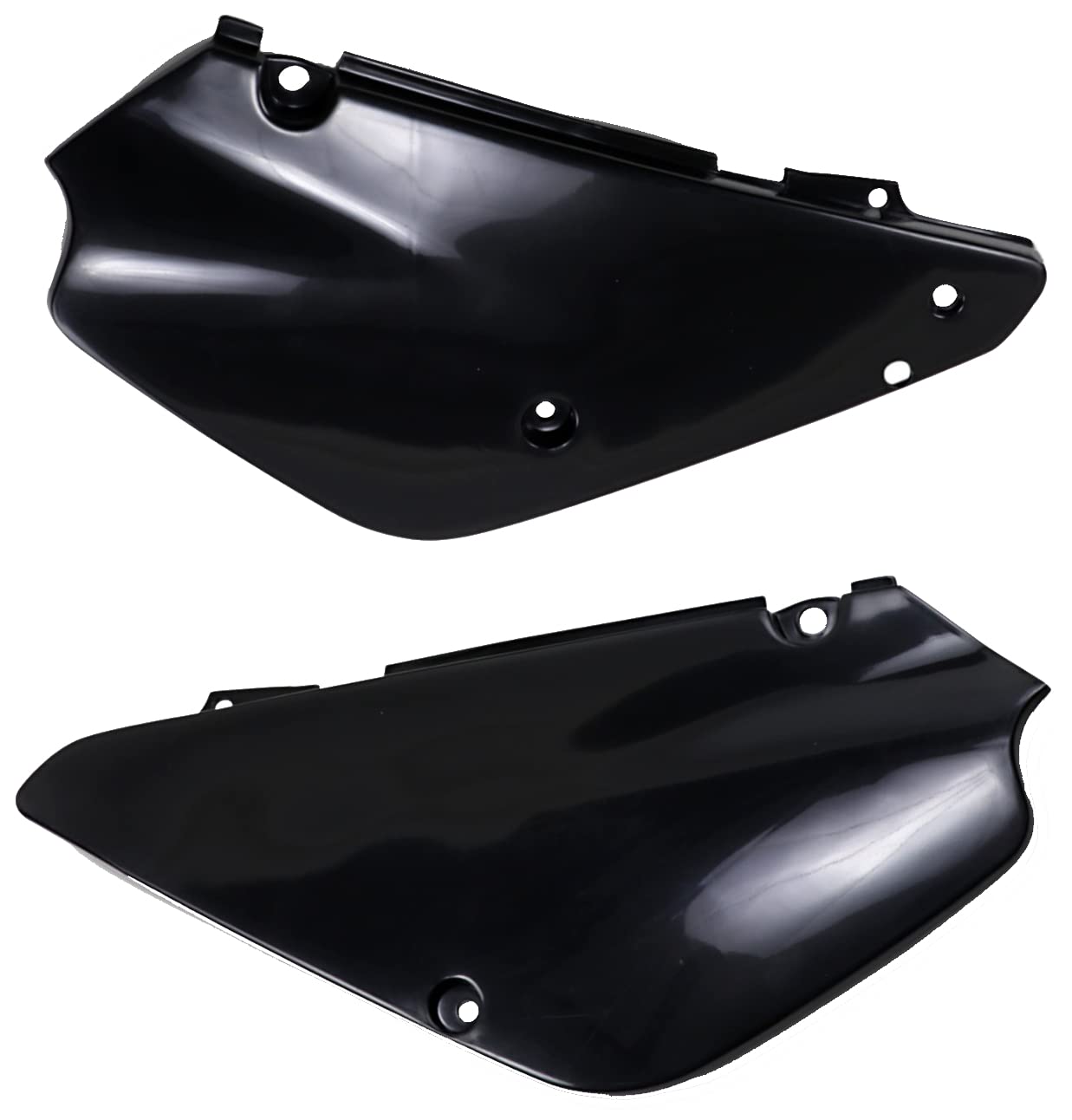 Amazon.com: UFO Plastics Side Panels Black for Suzuki RM 85