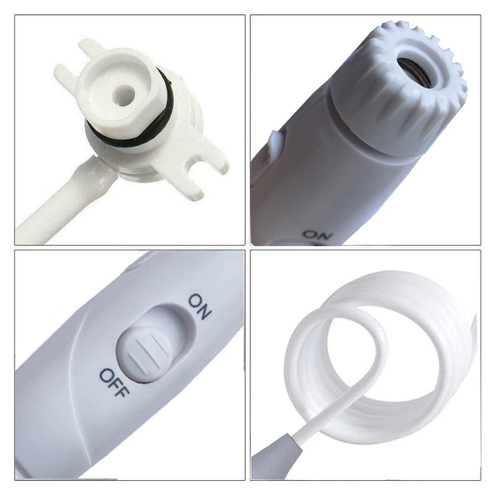 Idropulsore Manico in Plastica Tubo Flessibile Accessori per L'igiene Orale Compatibile con Waterpik Irrigatore Orale WP-100 WP-660 WP-900