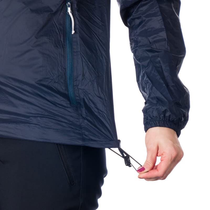 NORTHFINDER Regenjacke Damen, ultraleichte Fahrradjacke Wasserdicht Atmungsaktiv 5000 mm, Faltbare Windjacke, Regenjacken, Funktionsjacke, Windbreaker NORTHCOVER