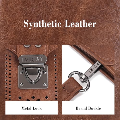 Image of INICAT Small Crossbody Phone Purse for Women Faux Leather Cross Body Wallet | RFID Cute Bag Gifts For Teenage Girls