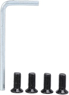 Vbestlife E-Scooter Hex Wrench Tool Kit, 4Pcs E-Scooter Handlebar Front Fork Tube Screws with Hex Wrench Tool for Electric Scooter