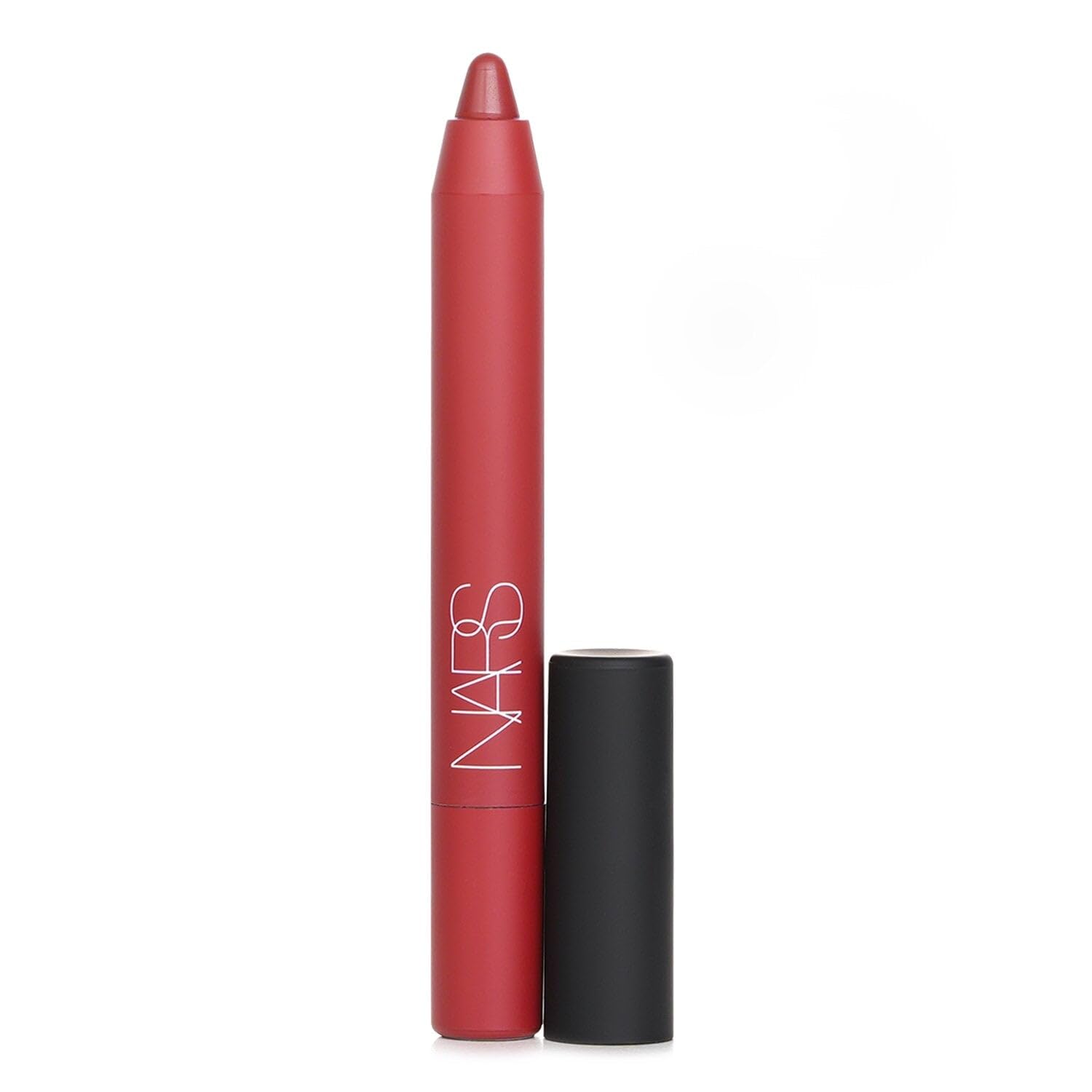 NARS Powermatte - Lápiz labial de alta intensidad, 0.08 onzas (Born To Be Wild (rojo ladrillo), 0.08 onzas (paquete de 1)