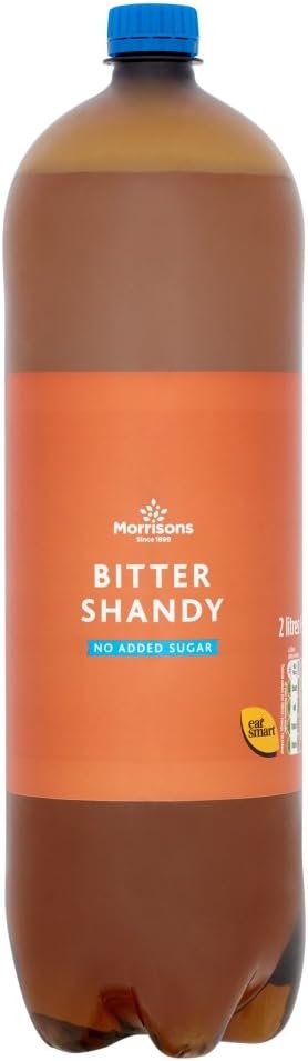 Morrisons No Added Sugar Bitter Shandy, 2L