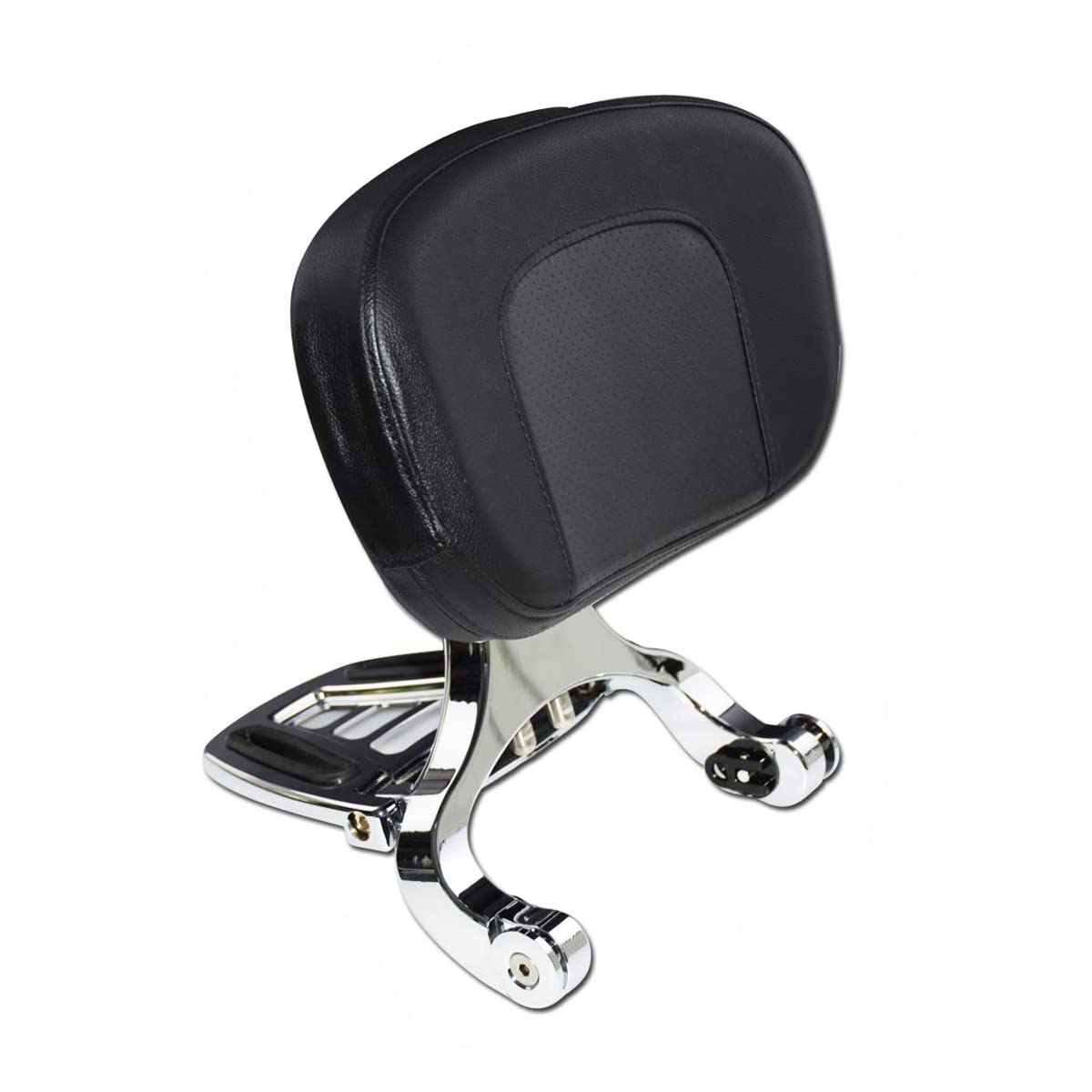 Kuryakyn Chrome Adjustable/QuickDetach Driver Backrest For