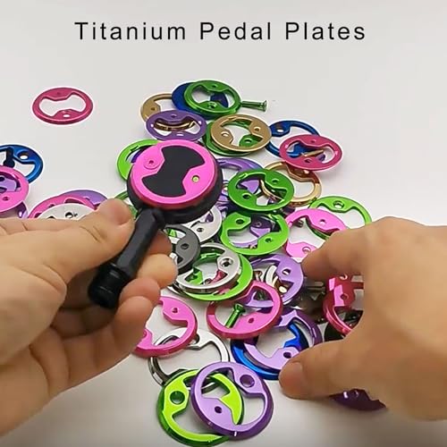 Plaques de renfort pour pédales alliage accessoire cyclisme route