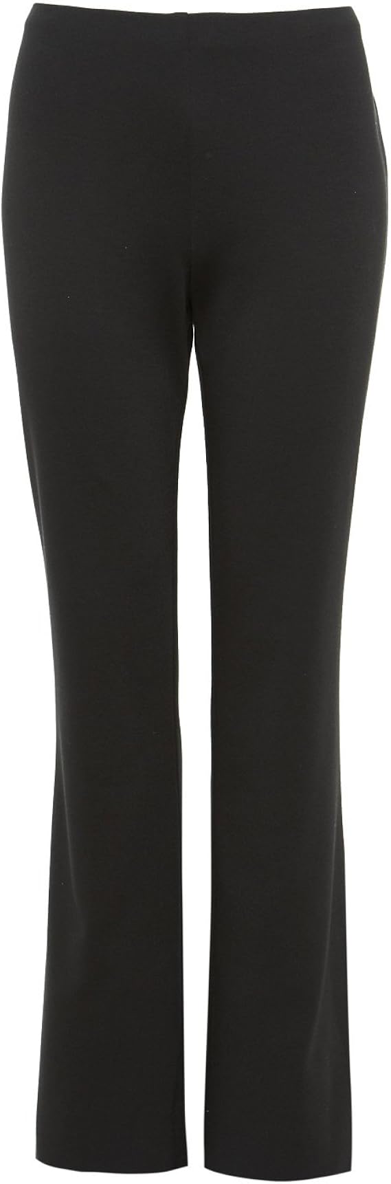 Black bootleg pull on trousers Clearance