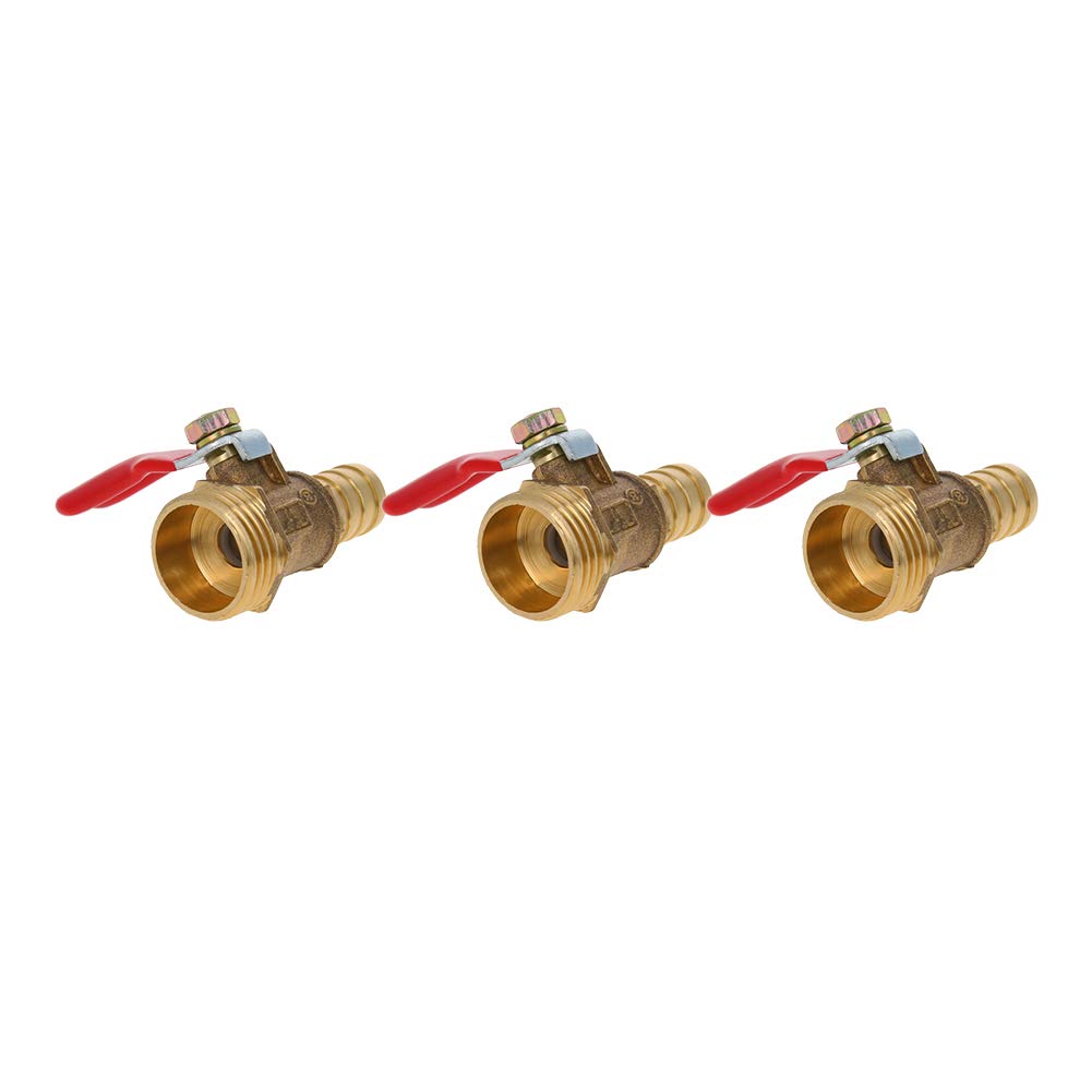 Valvola A Sfera Ottone 1/4 Maschio-Femmina – Raccordo Filettato NPT, Chiusura Rapida - Foto 2