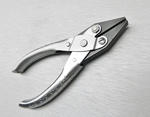 Parallel Pliers Flat Nose Smooth Jaw 5-1/2" -140Mm Jewelry Parallel Action Plier By Jts #TOP1