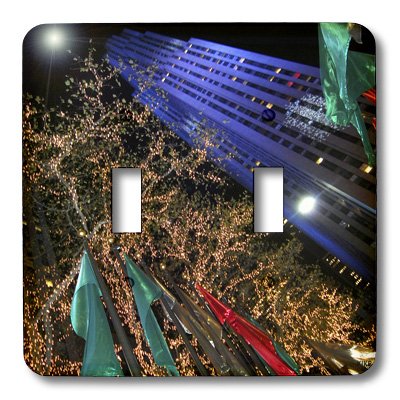Interrupteur à baïonnette Christmas Lights Rockefeller Center motif vertical