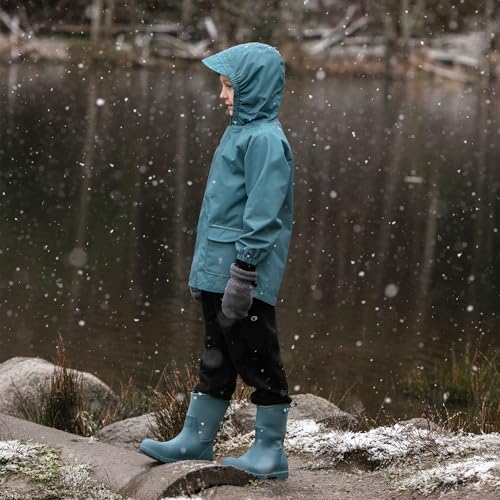 Image of JAN & JUL Waterproof Rain Jacket, Raincoat with Hood for Girls and Boys