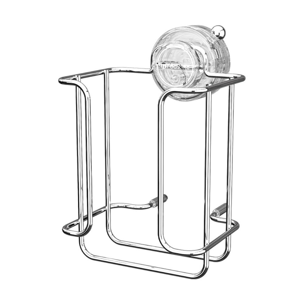 PaperTowel Holder, No Drill Suction Cup Paper Towel Holder - Wall Mounted Bathroom Tissue Roll Box