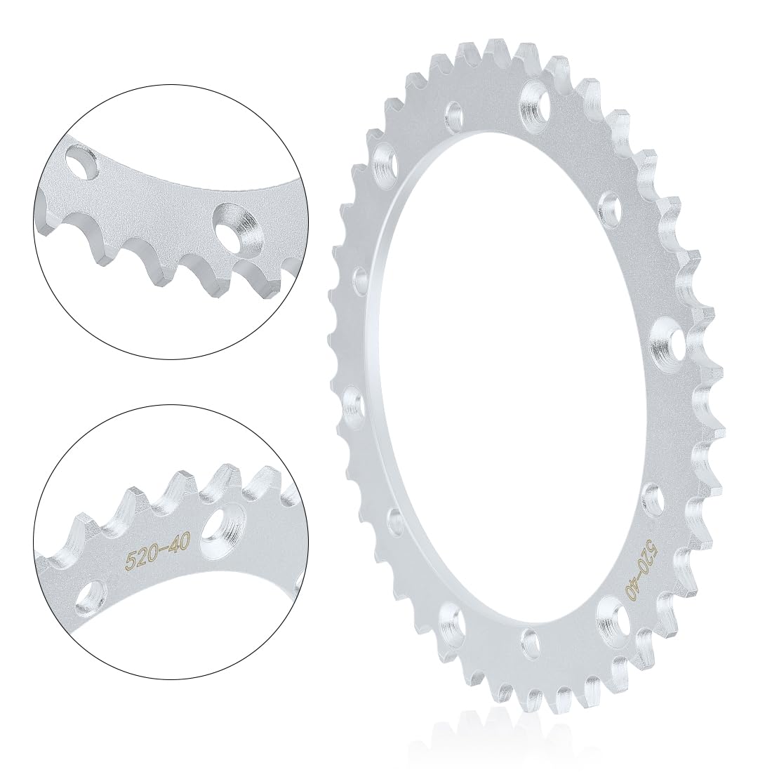 Kit piñón de eje trasero y soporte de buje para Yama-ha Raptor 660 YFM660R 2001-2005 5LP253860000 901160850700 2XJ254402100