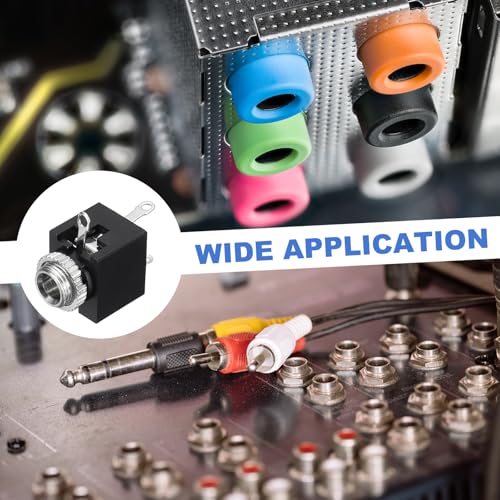 10 Piezas Conector Jack Audio 3.5mm Hembra Vertical miniatura 5