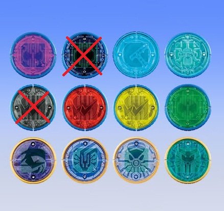 All 10 species Gachapon Kamen Rider Omedaru 4 Normal