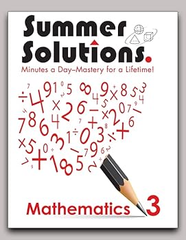 Perfect Paperback Summer Solutions Math Workbook (Level 3) Book