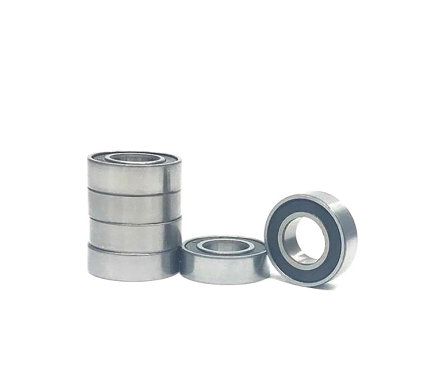 Industrial Thrust Needle Roller Bearings 10PCS 625-2RS 5 * 16 * 5mm ABEC-5 Bearing Steel Miniature Sealed Ball Bearings