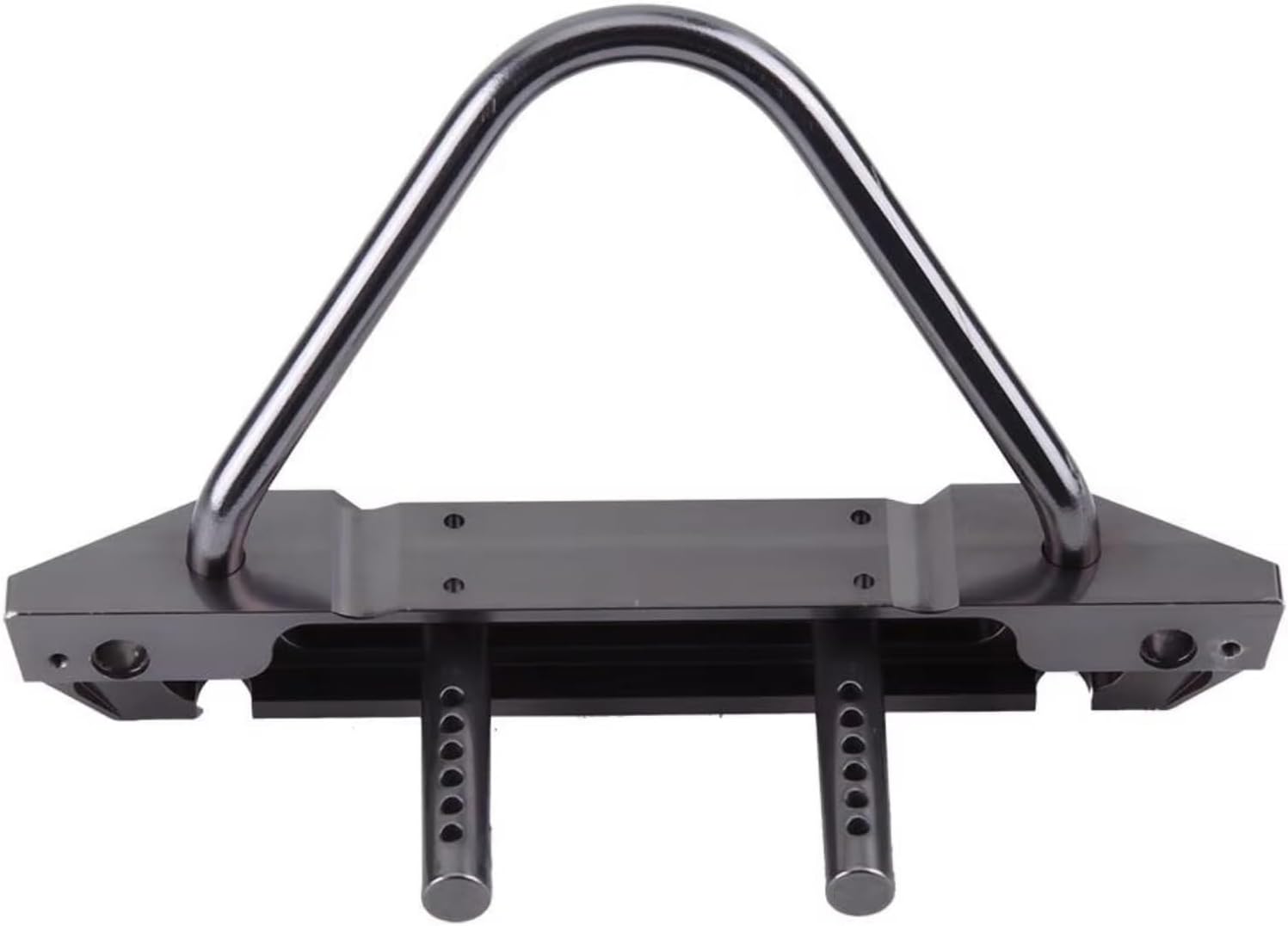 For Axial For SCX10 1/10 AM-RCカーフロントバンパーメタルモデルリモートコントロールクローラーCNC機械