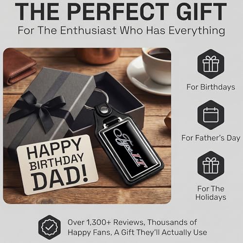 Image of Brotherhood Car Key Chain for Camaro - Classic Models Keychain for Men and Women Gift Key Ring - Black - LT