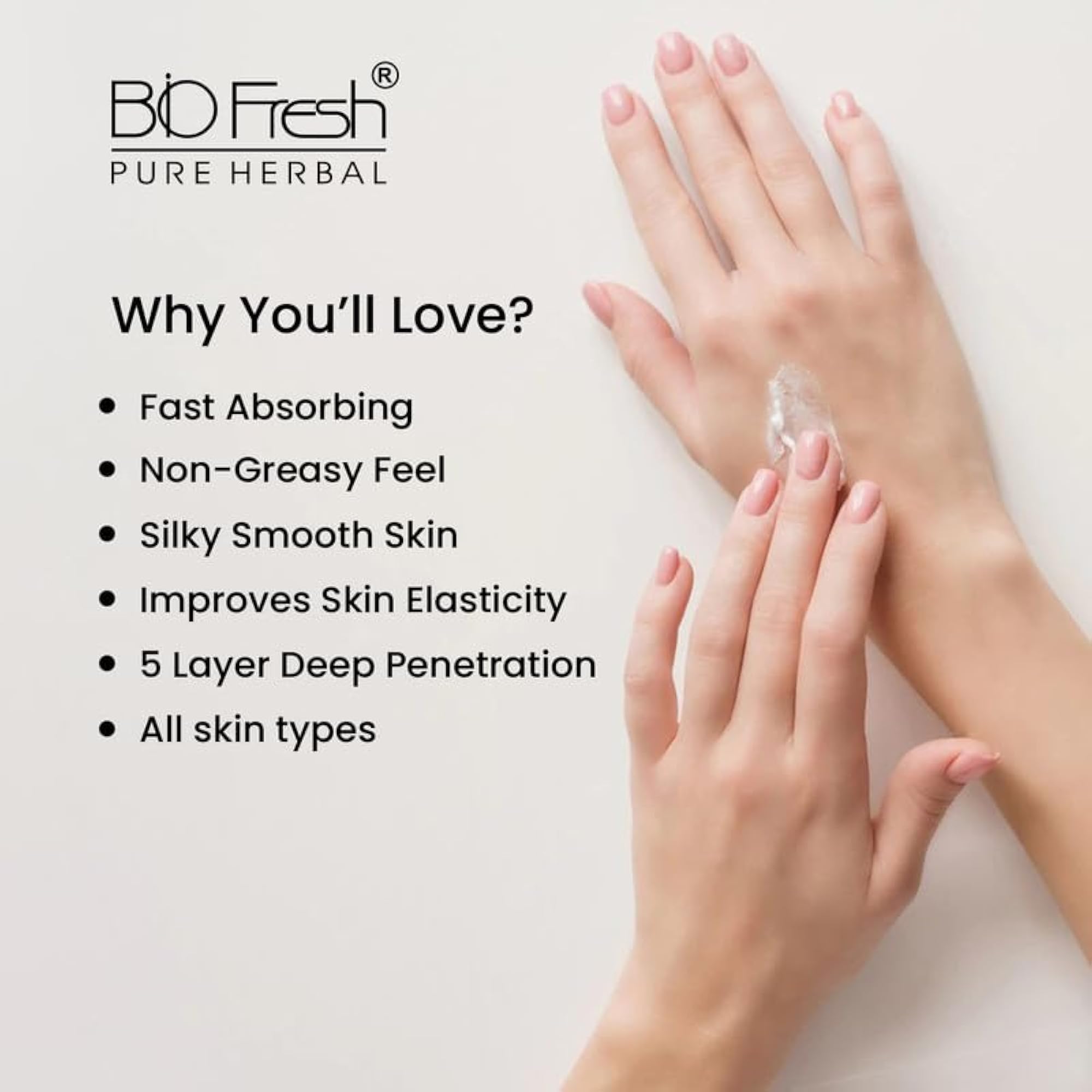 BIOFRESH HERBALS Malai Kesar Daily Repair Moisturizing Lotion