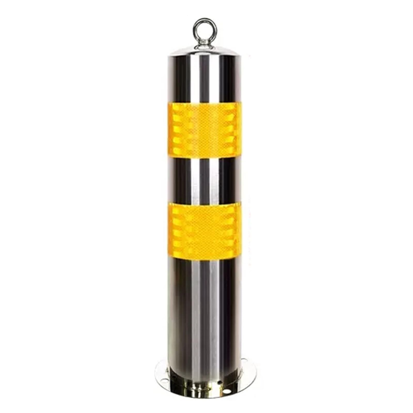WOTZOV Driveway Security Posts, Traffic Delineator Post Safety Cone Barrier Delineator Post Stainless Steel Security Posts For Driveways Traffic Cone Safety Barrier Delineator Post C,1 Pack