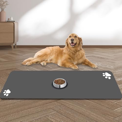Tapis d'alimentation grand format pour stopper les éclaboussures - 2