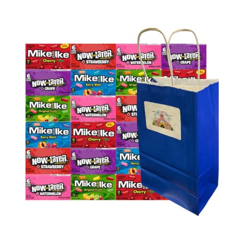 Surtido de Dulces 24 unidades con Bolsa de Regalo Azul miniatura 1