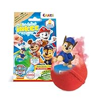 INKEE SURPRISE PAW PATROL, Badebombe Kinder mit Überraschung, Badekugel 80g mit Paw Patrol Stempel, Cola-Gummi Duft, Schaum-Effekt