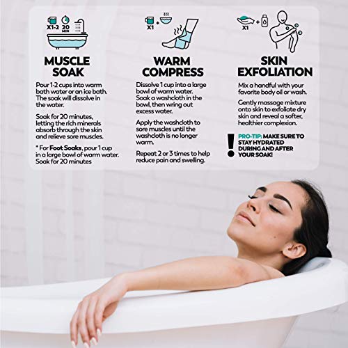 Coach-Soak-Muscle-Recovery-Bath-Soak-Natural-Magnesium-Muscle-Relief-Joint-Soother-21-Minerals-Essential-Oils-Dead-Sea-Salt-Absorbs-Faster-Than-Epsom-Salts-For-Soaking-Cooling-Peppermint
