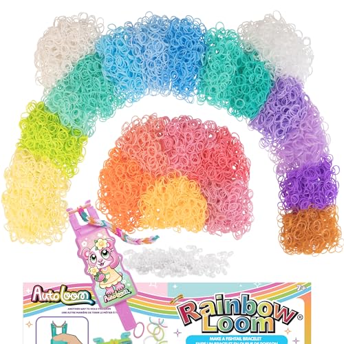 Rainbow Loom: Auto-Loom Lot de recharges Pastel