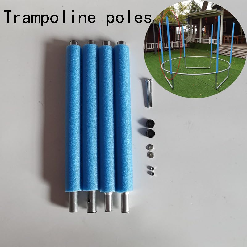 Pali Recinzione Pali Per Rete Trampolino - Kit Di Sostituzione In - Foto 2